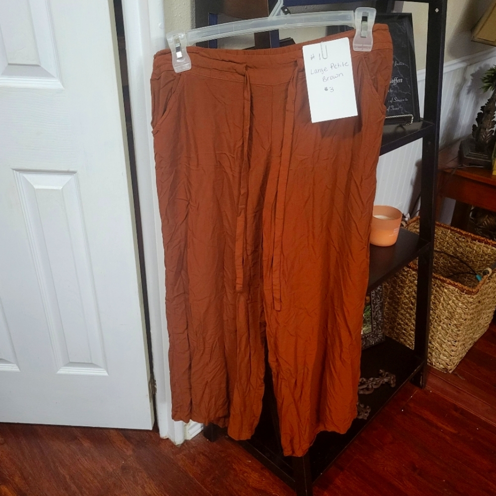 Brown dress pants